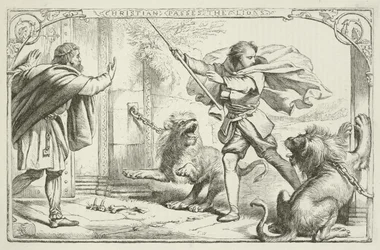 Illustration für Die Pilgerreise von John Bunyan